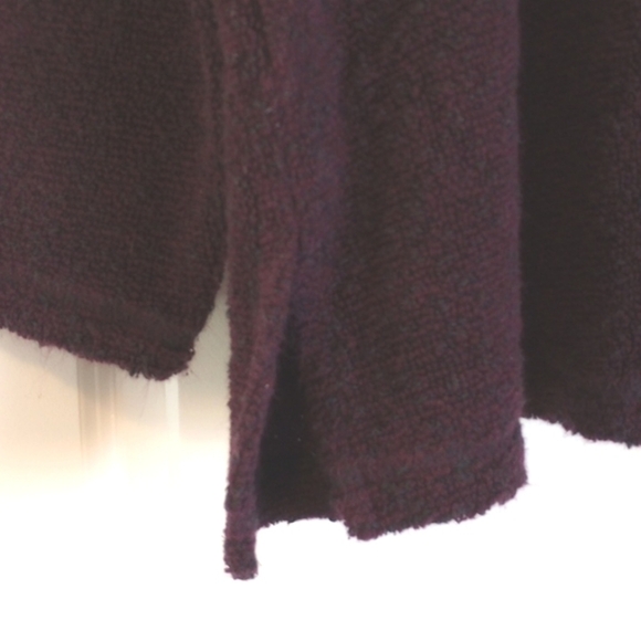 Basic Threads Santa Monica Womens Sweater Sz M Purple Pullover Cozy Oversized - Picture 2 of 8
